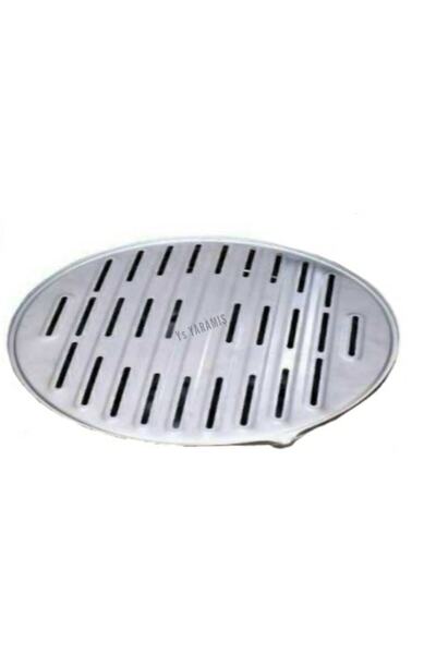 Ys YARAMIŞ 39 Cm Oluklu Et Izgarası Mangallarımıza Uyumludur Yağ Tahliyeli Sa...