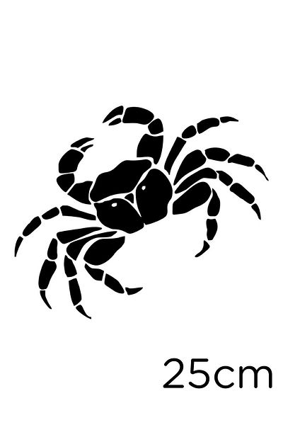 New Jargon Pastă autocolant Scorpion cu efect de foc 25 cm - negru