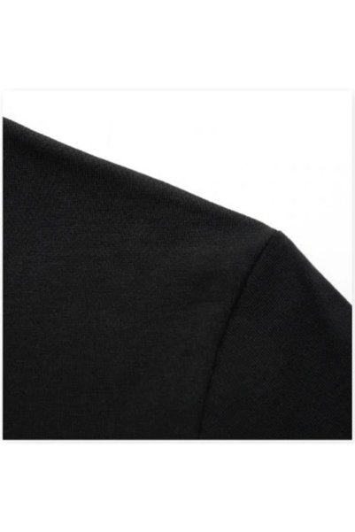 QIVI Tetris Code Printed Black Women's Knitted Tshirt