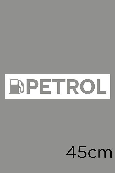 MIGNATIS Autocolant cu inscripții cu ulei 45cm - Alb