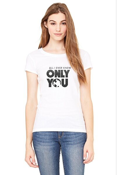QIVI Lucifer Only You Lucifer & Chloe Ženska pletena majica sa printom u belo...