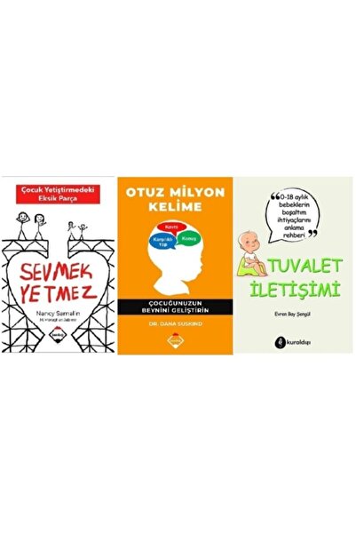 Kuraldışı Yayınları Sevmek Yetmez- Otuz Milyon Kelime- Tuvalet Iletişimi Set
