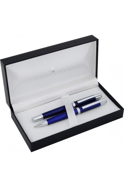 Steelpen Serra Dolma & Tükenmez Kalem Seti Mavi 800-2dt