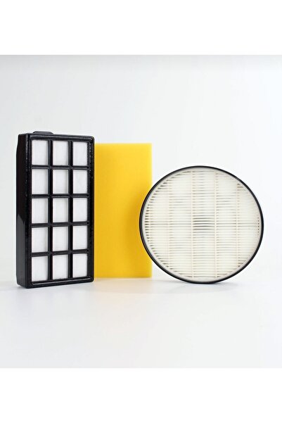 Arçelik S 7430 - طقم مكنسة كهربائية وفلتر، إسفنجة ومتوافقة مع هيبا 123