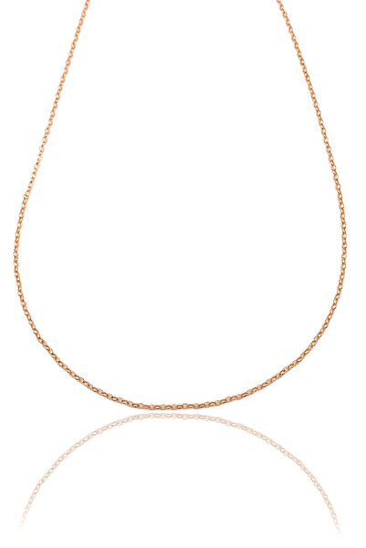 Artuklu Telkari ve Gümüşçülük 925 Ayar Saf Gümüş Rose Hayalet Zincir