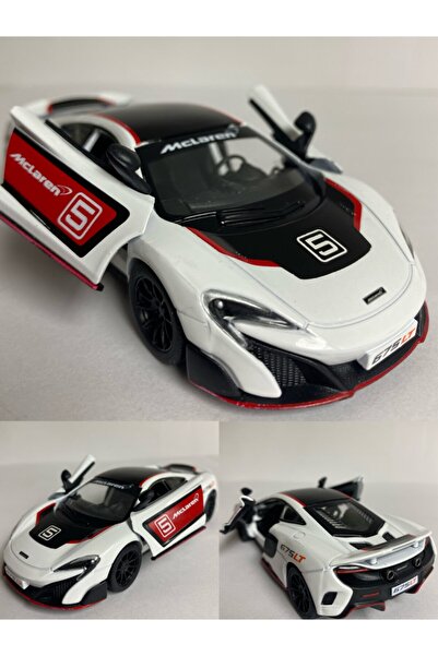 Diecast ,metal Oyuncak Araba Mclaren 675lt 1:36 Ölçek 12 Cm Çek Bırak Model A...