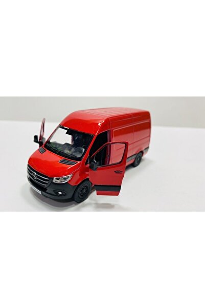 Volkswagen Transporter  Kırmızı T6 Die Cast Metal Araba 1-34