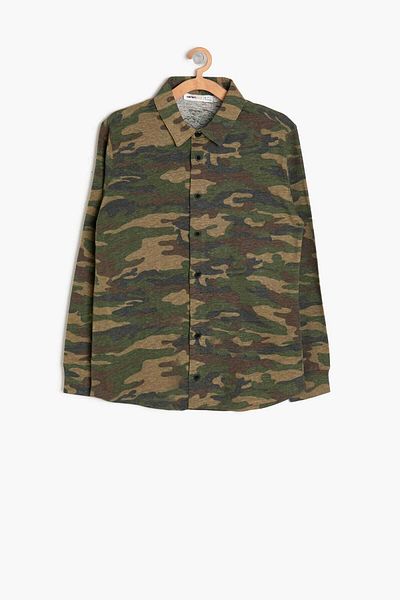 Koton Green Boy Shirt
