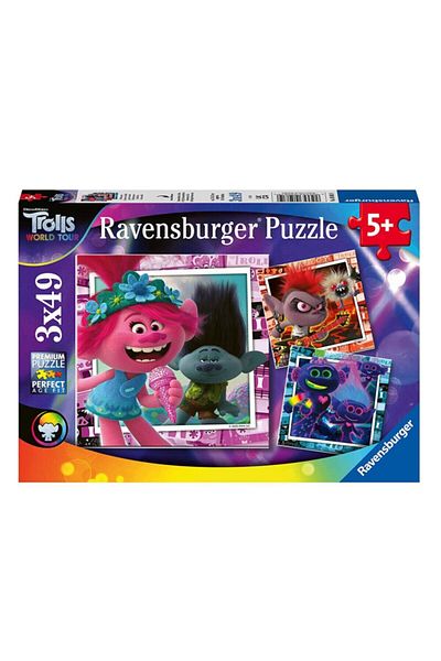 RAVENSBURGER 3x49 قطعة بازل ترولز 50819
