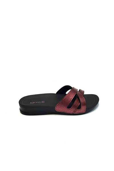 Ceyo 9942-1 Papuci ortopedici pentru femei model Anatomical Claret Red