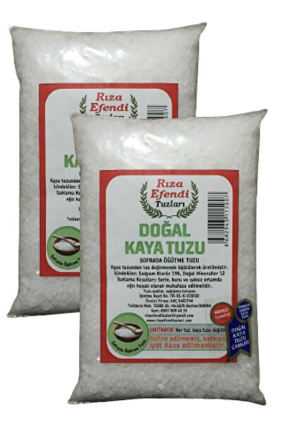 Çankırı Doğal Kaya Tuzu Iri Granül Rafine Edilmemiş 2 Kg