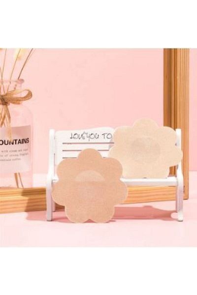 Malinka 10 Pieces Reusable Breast Nipple Concealer Concealing Pad Tapes