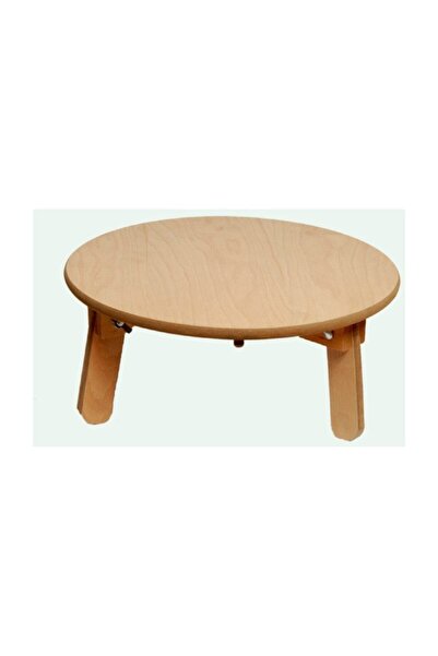 ANADOLU AVM 60 Cm Ahşap Ayaklı Yer Sofrası
