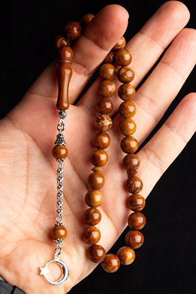 OTTOTESBİH Срібна монетка з бахромою, модель 10 мм, куляста, кука, чотки