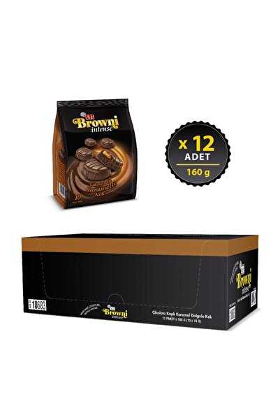 Eti Etı Brownı Intense Mını Karamelli 160 Gr X 12 Adet