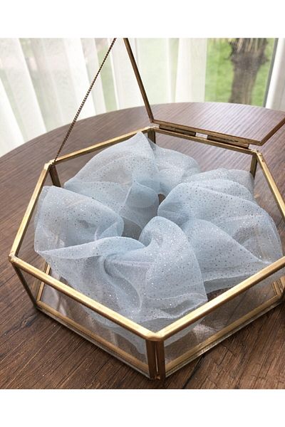 BUSA Λεπτομερές Scrunchie με Glitter