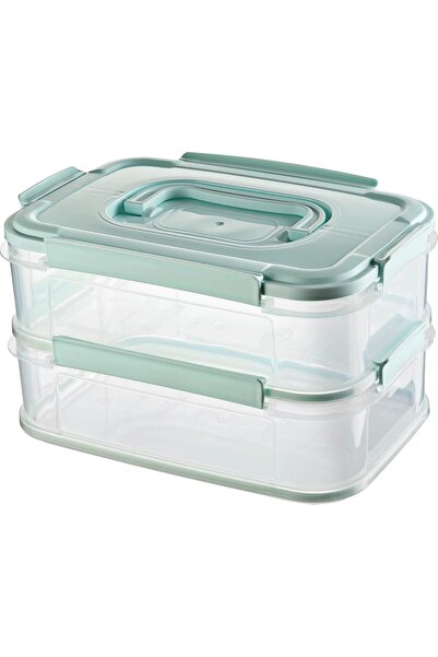 SMY Hobby Life Double Layer Leakproof Storage Container