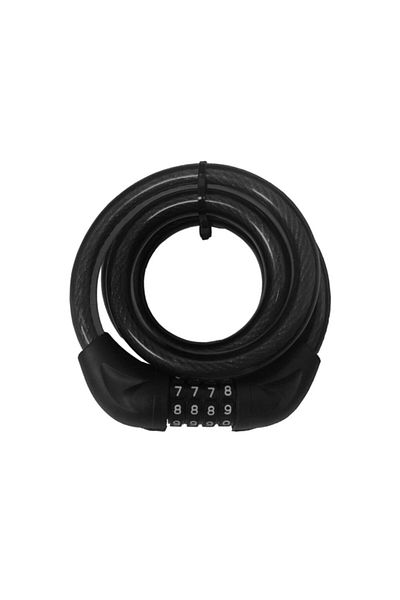 Impact Luk-8 - 15X180 cm Spiral Lock, Rope and Password Bicycle and Motor
