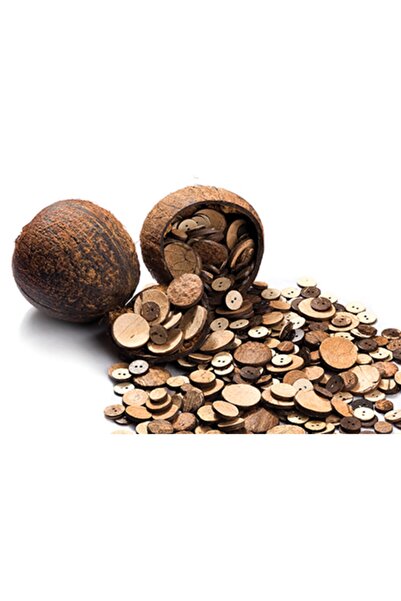 e tuhafiye 10 Pieces of Coconut Buttons