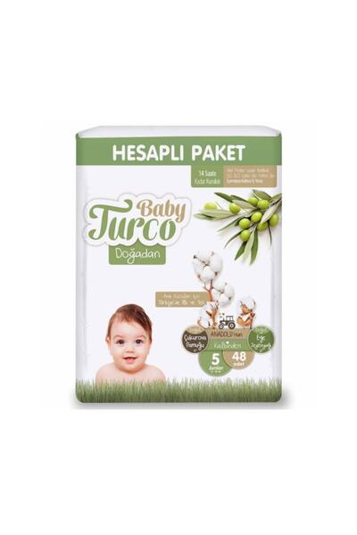 Baby Turco Doğadan İkili Jumbo 5 Numara 48'li
