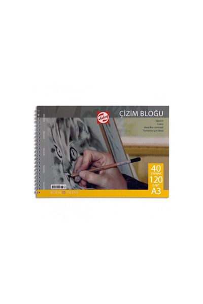 Talens Spiral Drawing Block 120g 15 Sheets