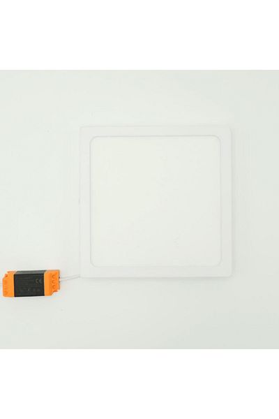 Sunlight وحدة إنارة LED بيضاء مربعة الشكل مع محول 20 وات