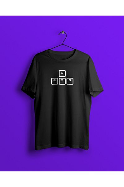 YEACHY Μπλουζάκι Unisex Black Gamer Printed