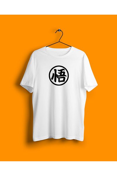 YEACHY Μπλουζάκι White Dragon Ball Anime Printed
