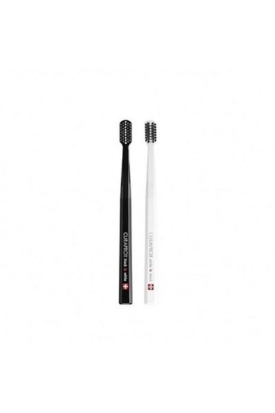 Curaprox White Is Black Toothbrush Double Limited Edition