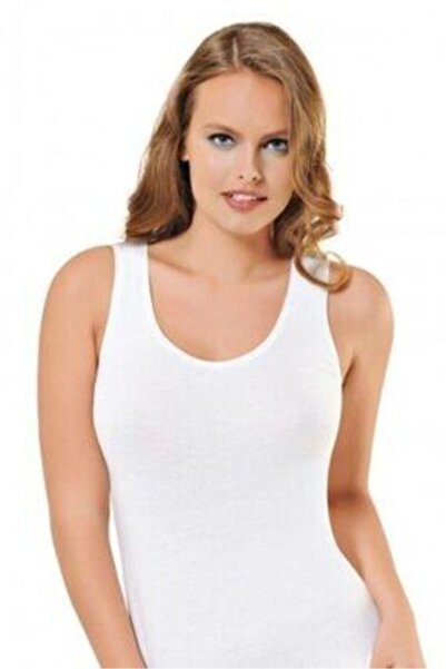 Tutku Γυναικείο εσώρουχο Basic με χοντρό λουράκι με λευκή ραβδώσεις