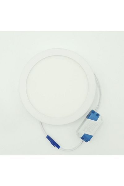 Sunlight وحدة إنارة LED مستديرة مثبتة على السطح بقدرة 12 وات ضوء النهار 3000 كلفن