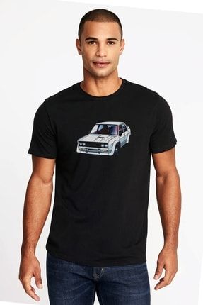 QIVI Fiat 131 Abarth Rally Bask l Siyah Erkek Orme Tshirt Fiyat Yorumlar Trendyol