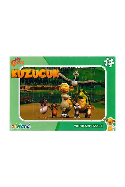 ADEL OYUNCAK 24 Pieces and Trt Children's Little Puzzle