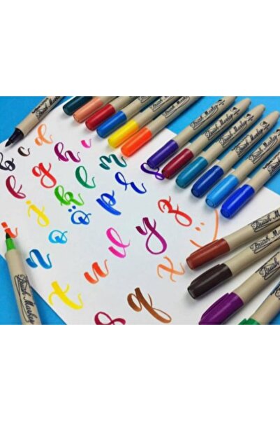 artline Supreme Brush Marker Siyah