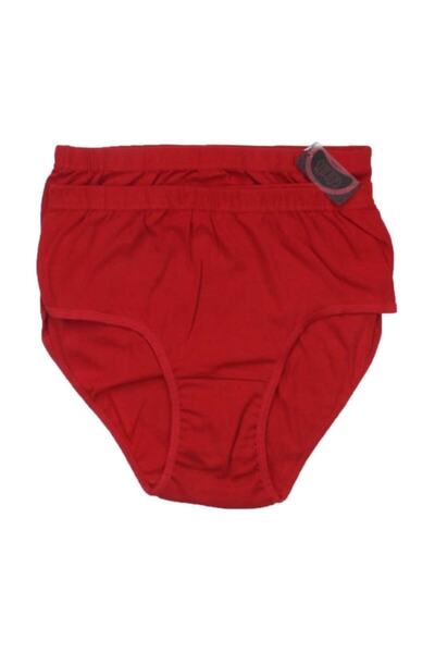 GÜMÜŞ Дамски червени панталони Ribana Bato, пакет от 6 броя