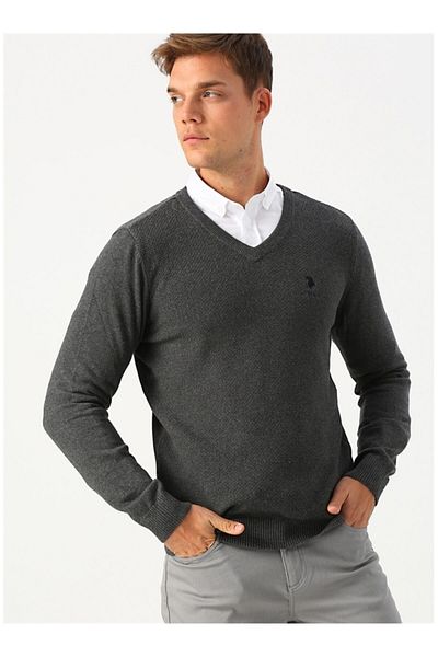 U.S. Polo Assn. Gray Men's Sweater