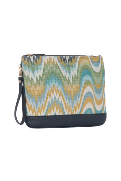 Alıg Blue Clutch