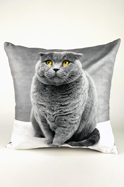 Mrs.Gugar وسادة رمي سوداء - تصميم غطاء