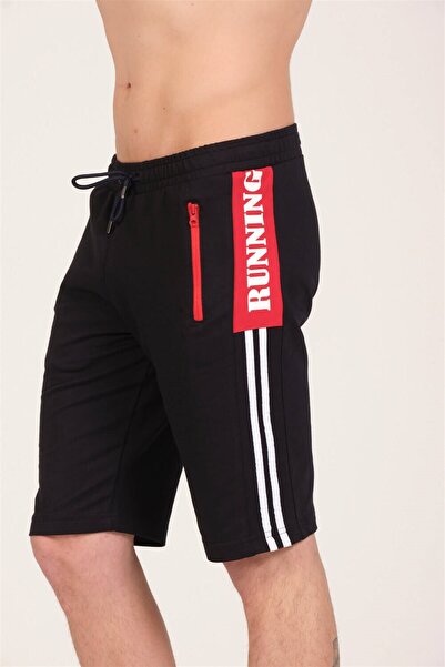 MY SEA Чоловічі темно-сині спортивні шорти з трикотажу - Ps-08