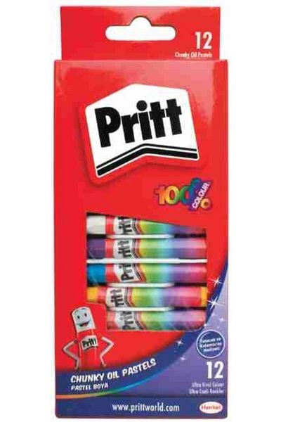 Pritt Cardboard Box Crayon 12 Colors