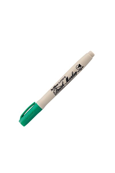 artline Supreme Brush Marker Esnek Fırça Uçlu Kalem Yeşil