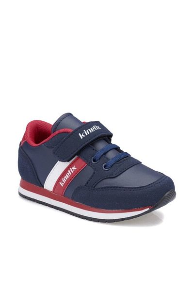 Kinetix PAYOF PU Navy Blue Red Boy Sneakers100264417