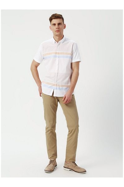 Pierre Cardin Cămașă galbenă pentru bărbați