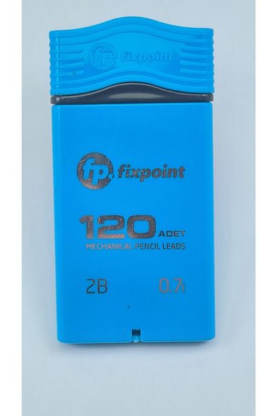 FixPoint رأس قلم رصاص ميكانيكي 120 قطعة، 0.7 "أزرق