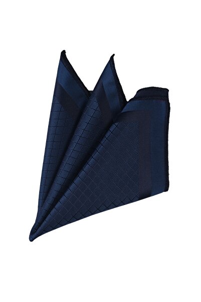 Esgue Візерункова хустинка темно-синя