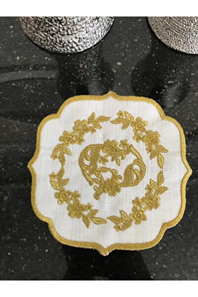 LİNDA MİA Model de coroană cu sclipici auriu