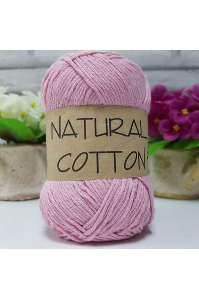 Diva İplik Diva Natural Cotton 2130 Powder Pink