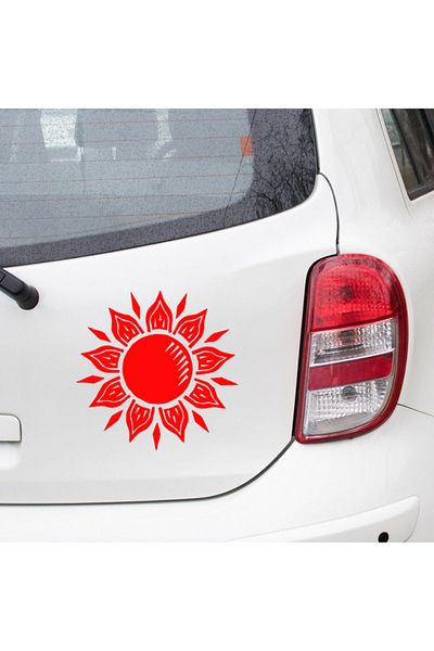 New Jargon Red Day Lover FlowerSticker- 25cm Paste Sticker