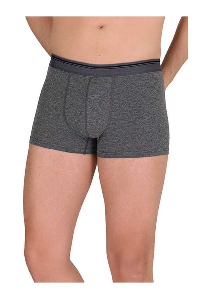 Berrak Ανδρικό Elastan Boxer 1097 - Πακέτο 12 Anthracite