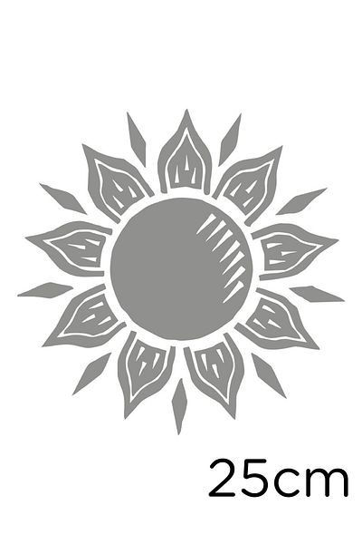 New Jargon Gray Day Lover Flower Sticking Sticker - 25cm